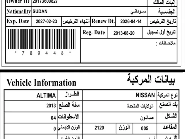 صورة 2013 نيسان ألتيما 2.5 SV