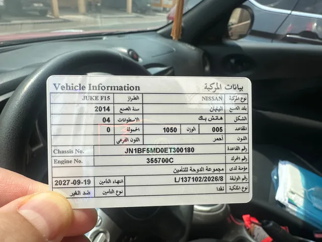 صورة 2014 نيسان جوك
