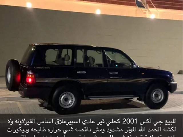 صورة 2001 تويوتا لاند كروزر GX