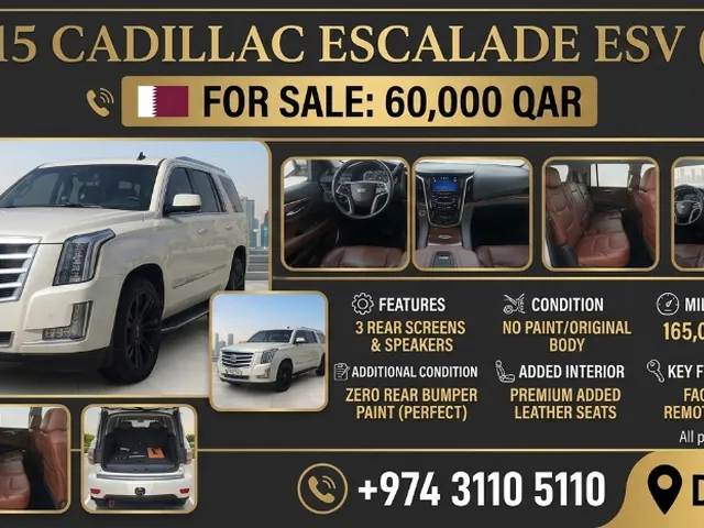 Photo of 2015 Cadillac Escalade Platinum